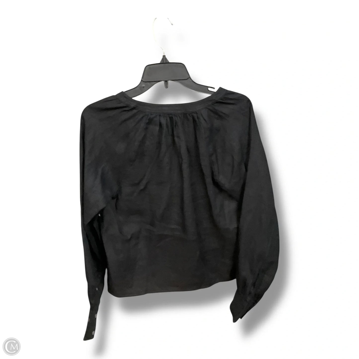 Top Long Sleeve By J. Crew In Black, Size: S