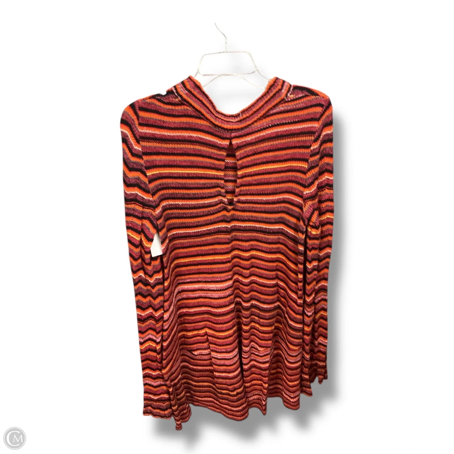 Tunic Long Sleeve By Free People In Multi-colored, Size: L