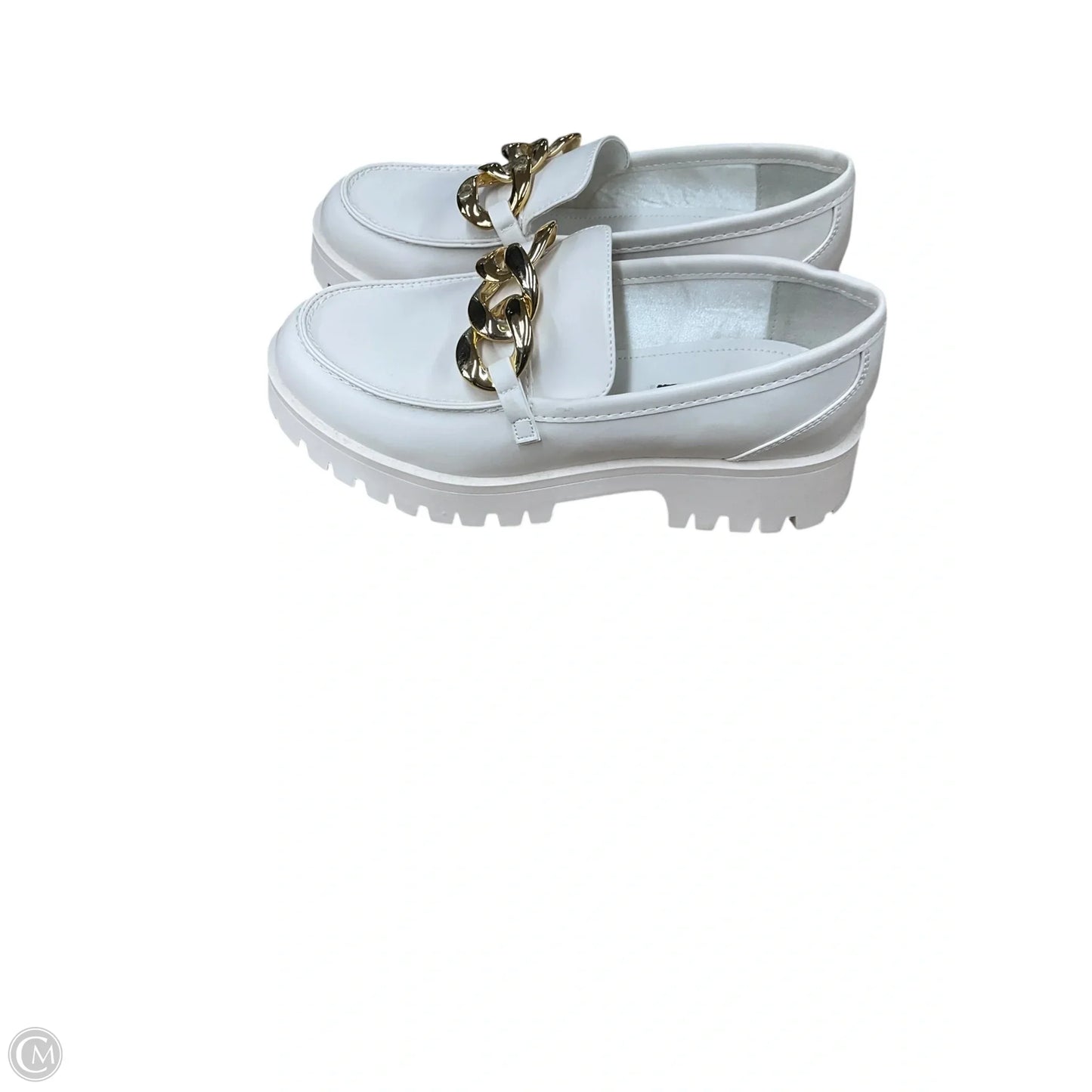 Shoes Heels Block By Nine West In White, Size: 6.5