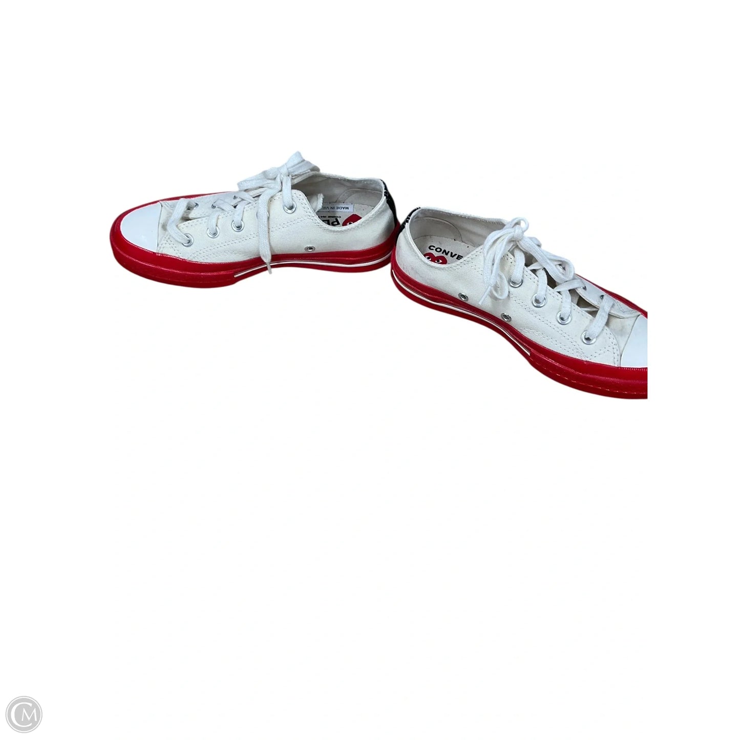 Shoes Sneakers By Converse In Red & White, Size: 6