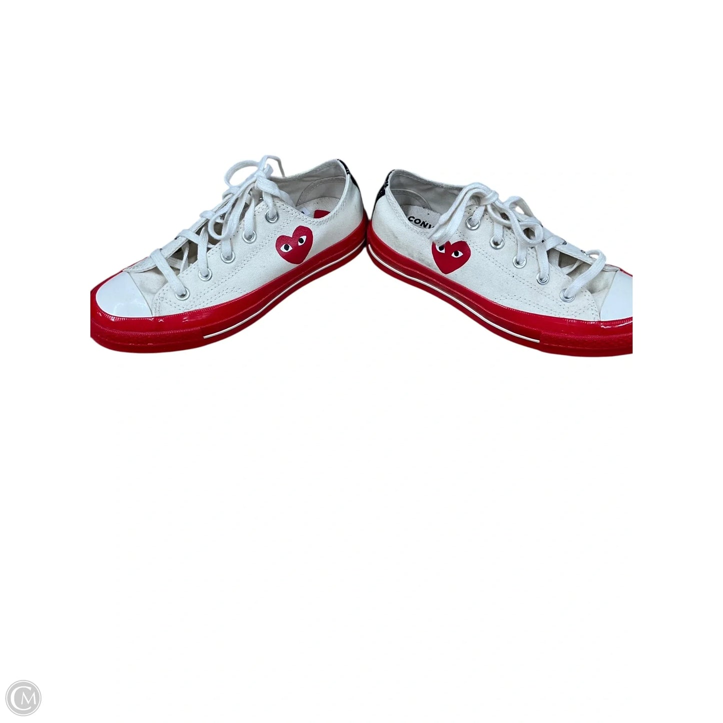 Shoes Sneakers By Converse In Red & White, Size: 6