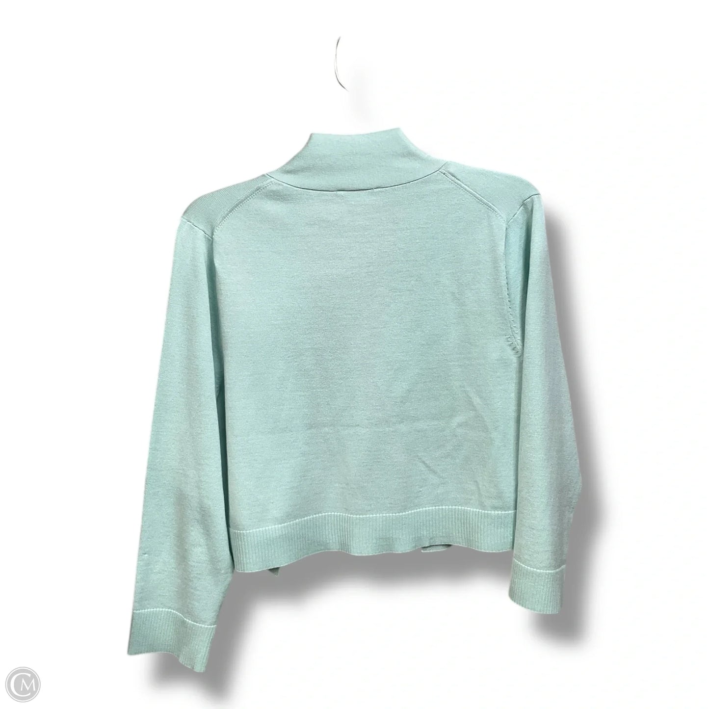 Cardigan By Calvin Klein In Aqua, Size: Xl