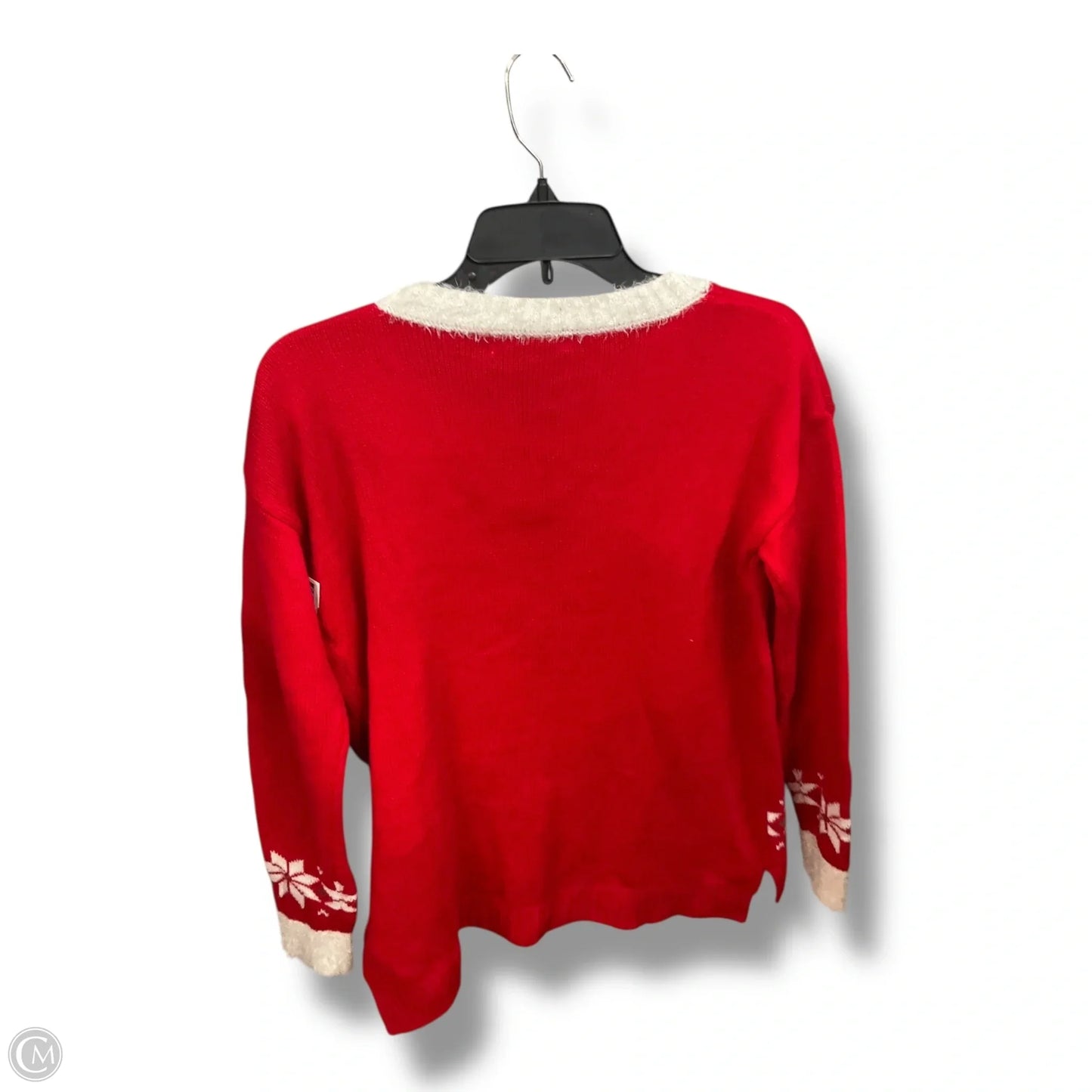 Sweater By Francesca's In Red, Size: S