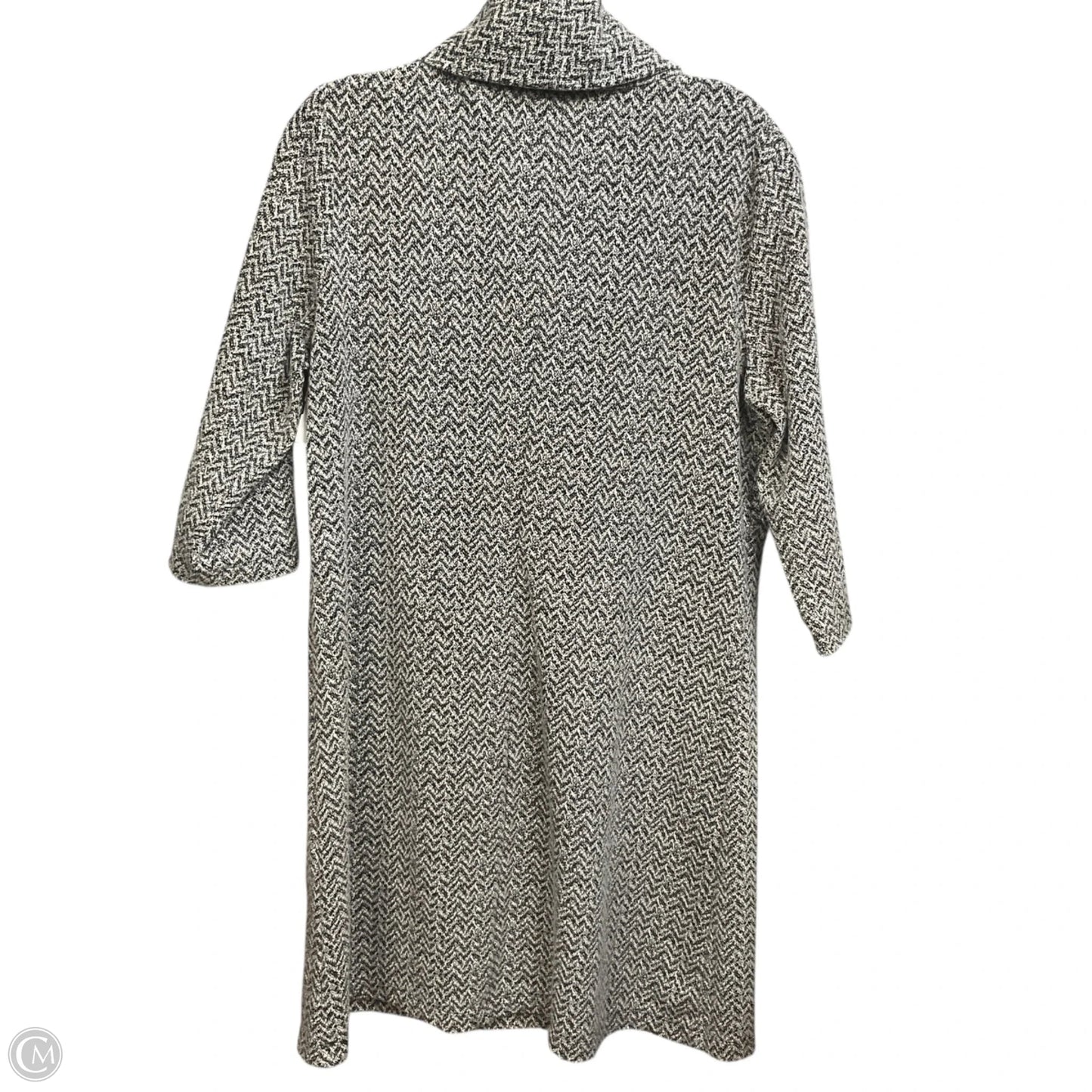 Dress Casual Midi By Northstyle In Black & White, Size: L