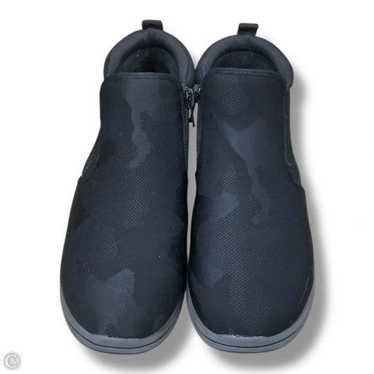 Boots Ankle Flats By Clarks In Black, Size: 6