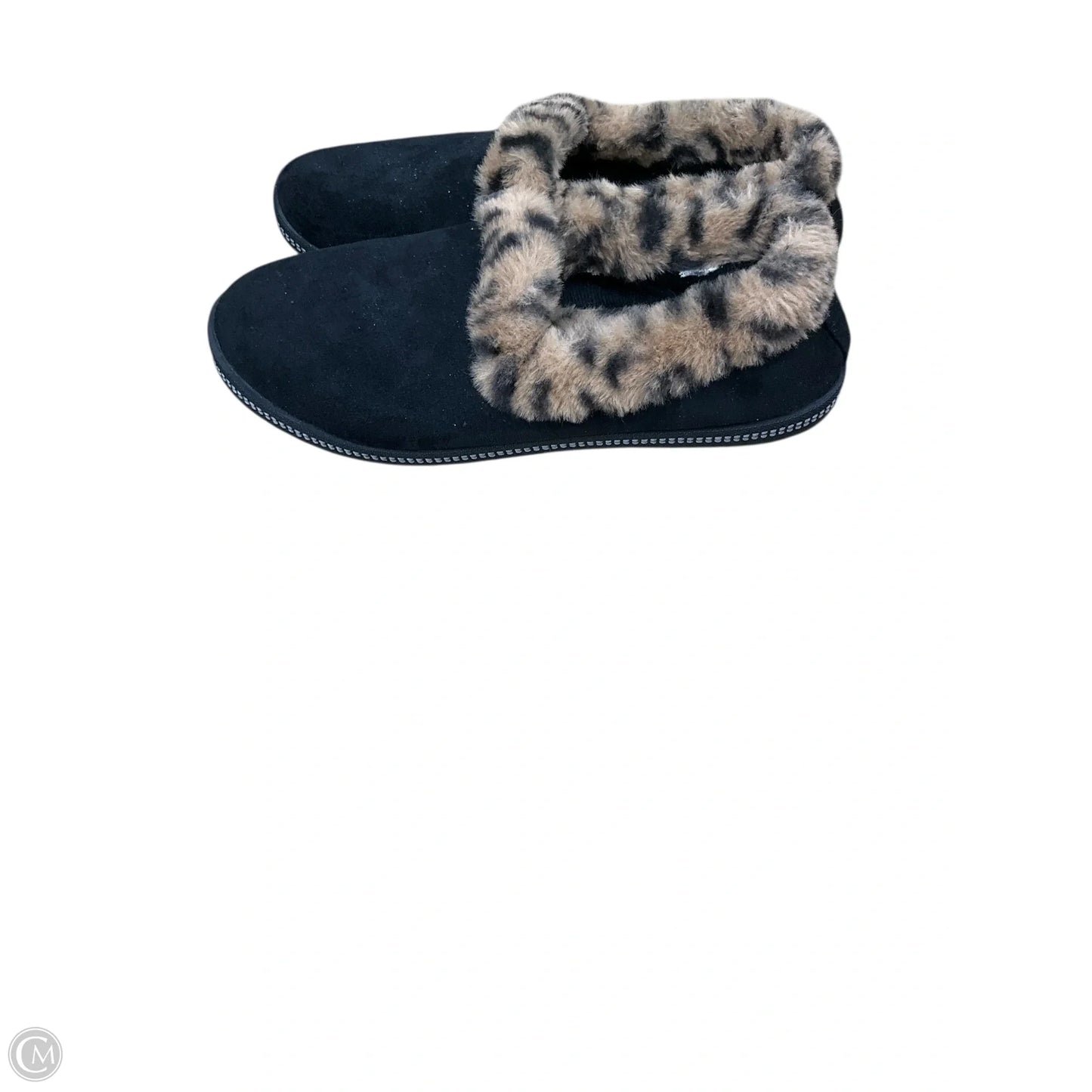 Slippers By Skechers In Black