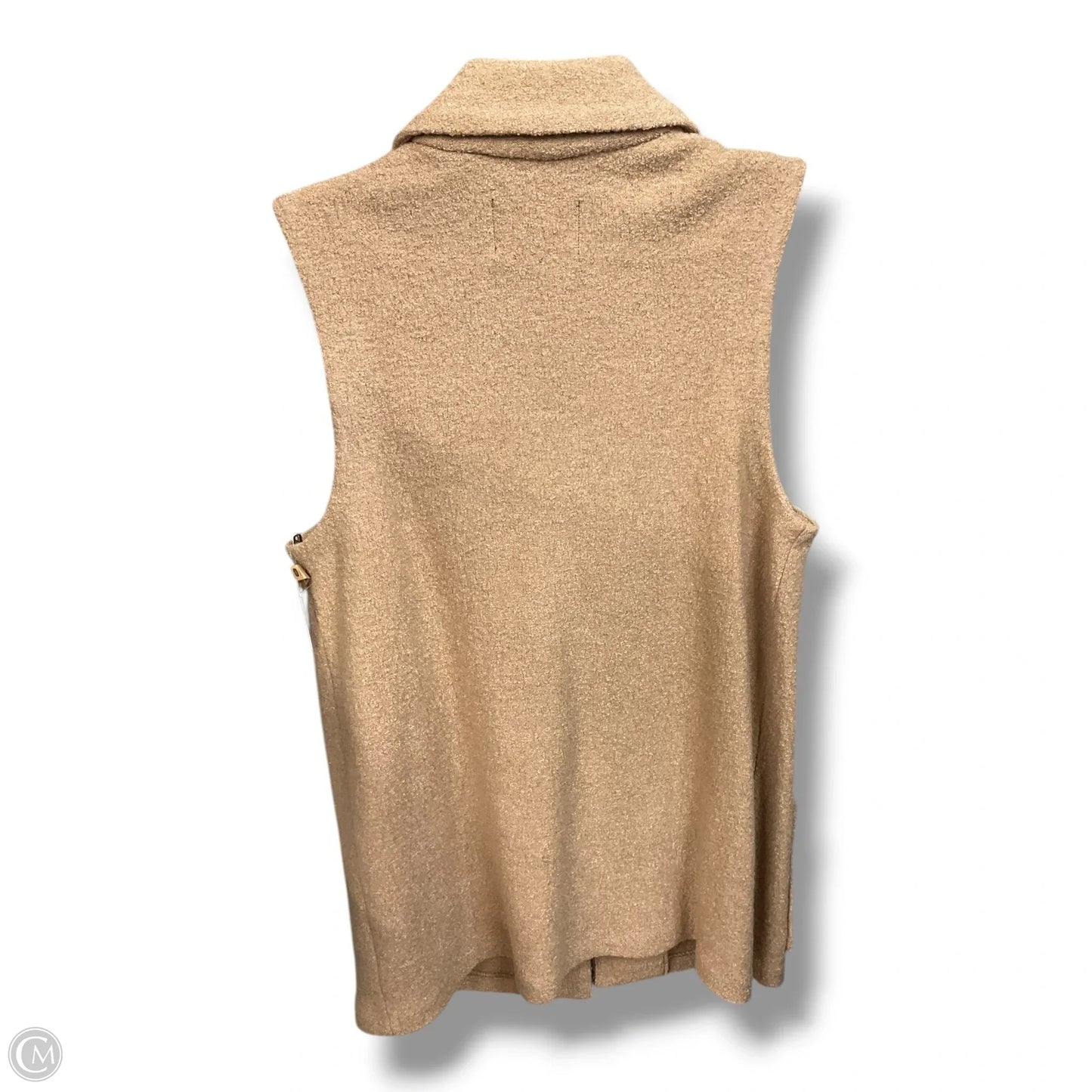 Vest Other By Tahari In Tan, Size: M