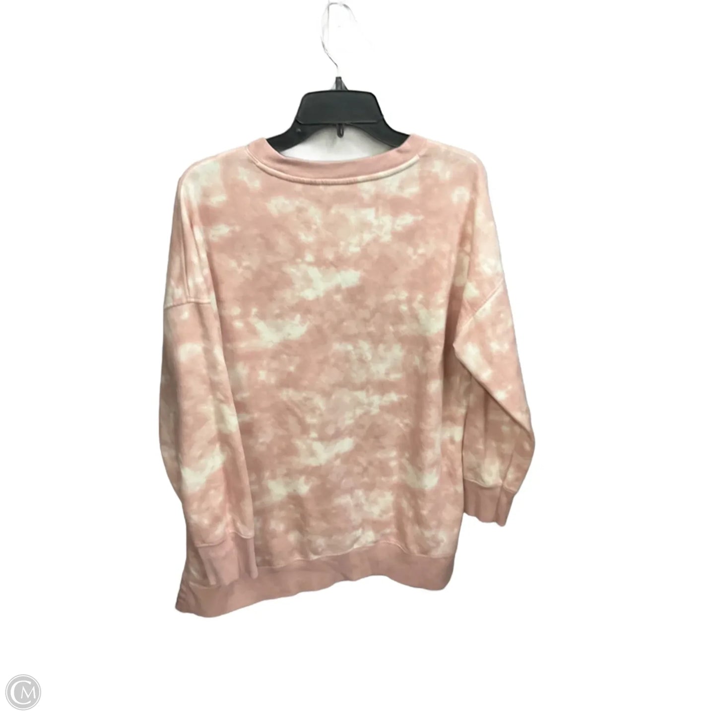 Athletic Sweatshirt Collar By Old Navy In Tie Dye Print, Size: L