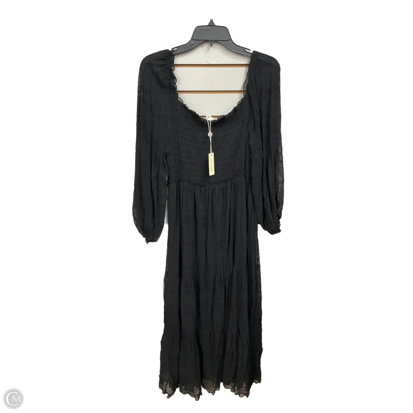 Dress Casual Maxi By Max Studio In Black, Size: L