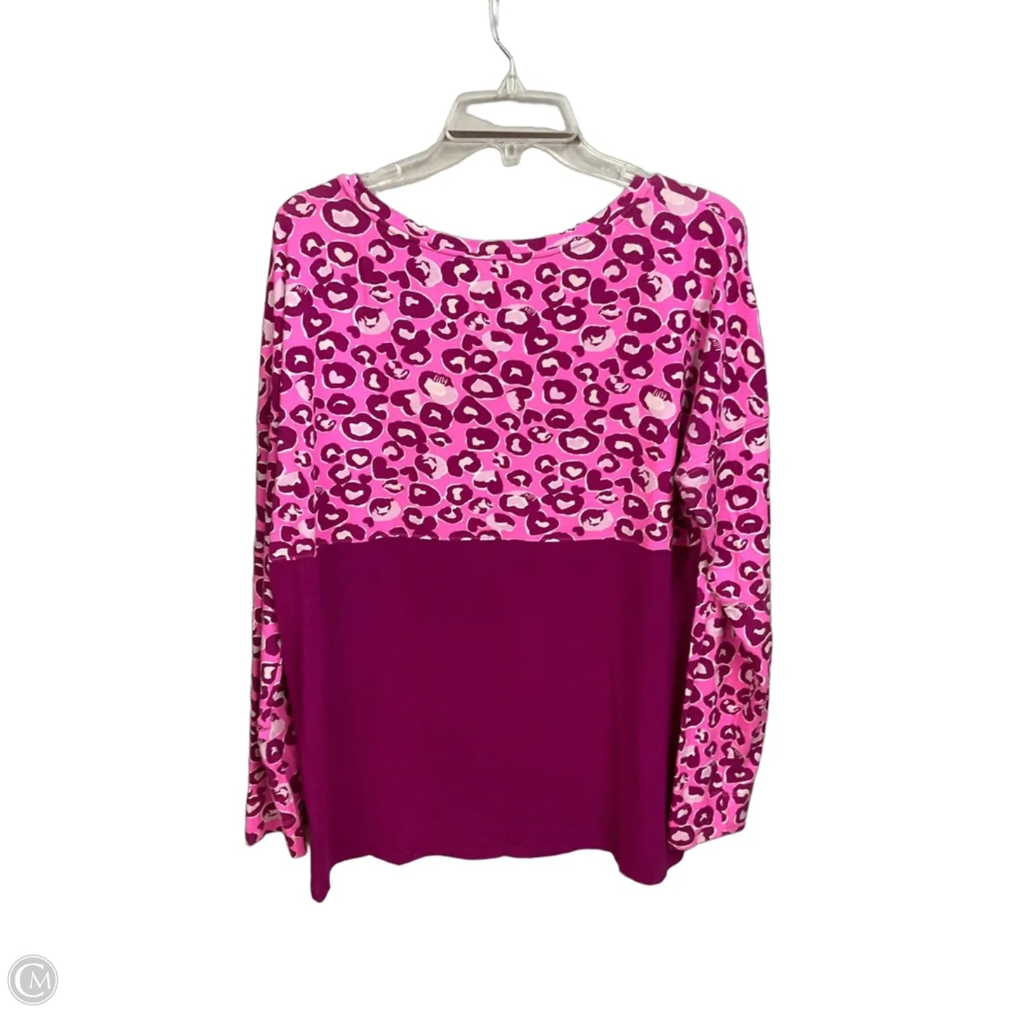 Top Long Sleeve Designer By Lilly Pulitzer In Animal Print, Size: L