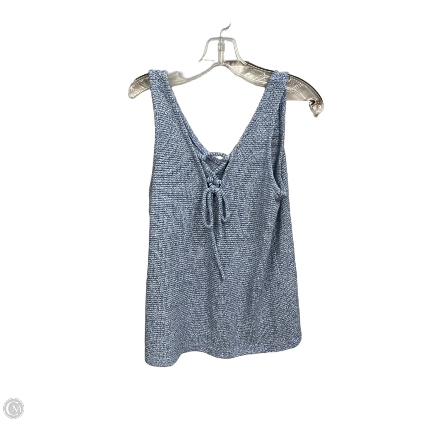 Top Sleeveless By Loft In Blue, Size: S