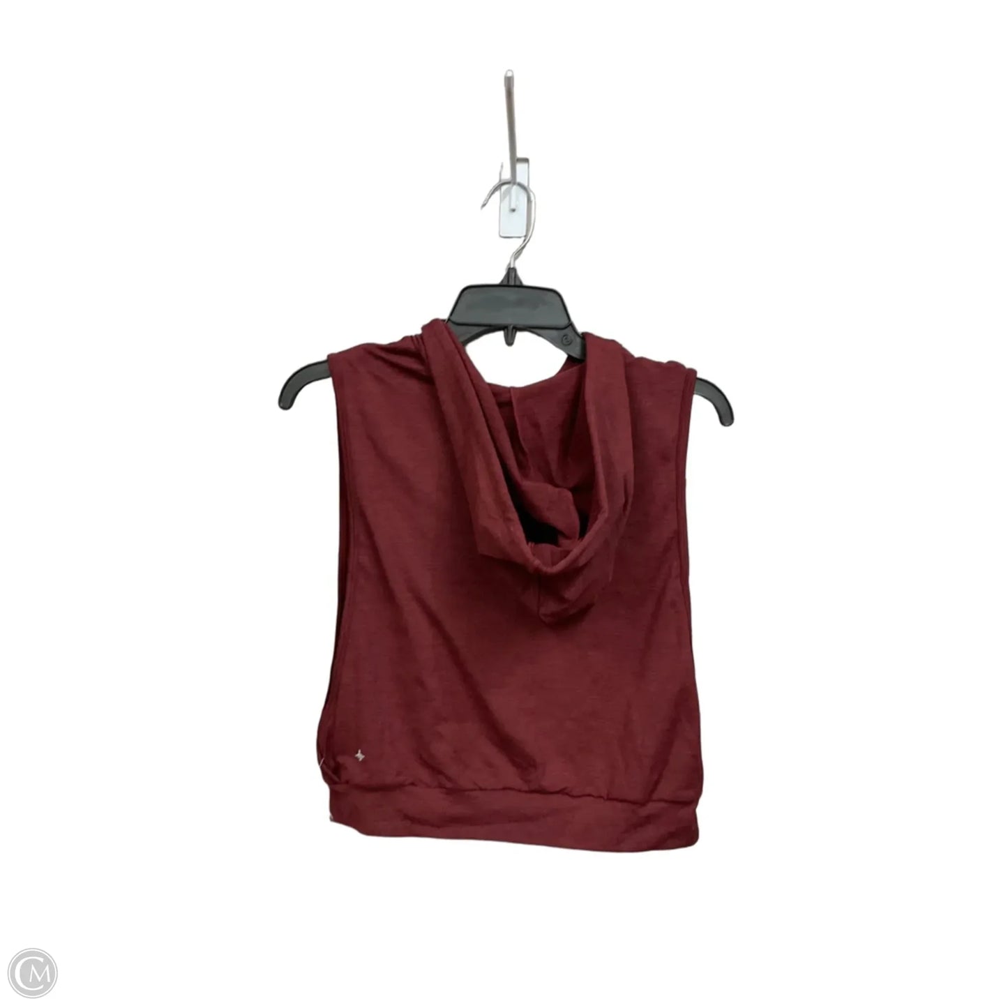 Athletic Tank Top By Halara In Maroon, Size: S