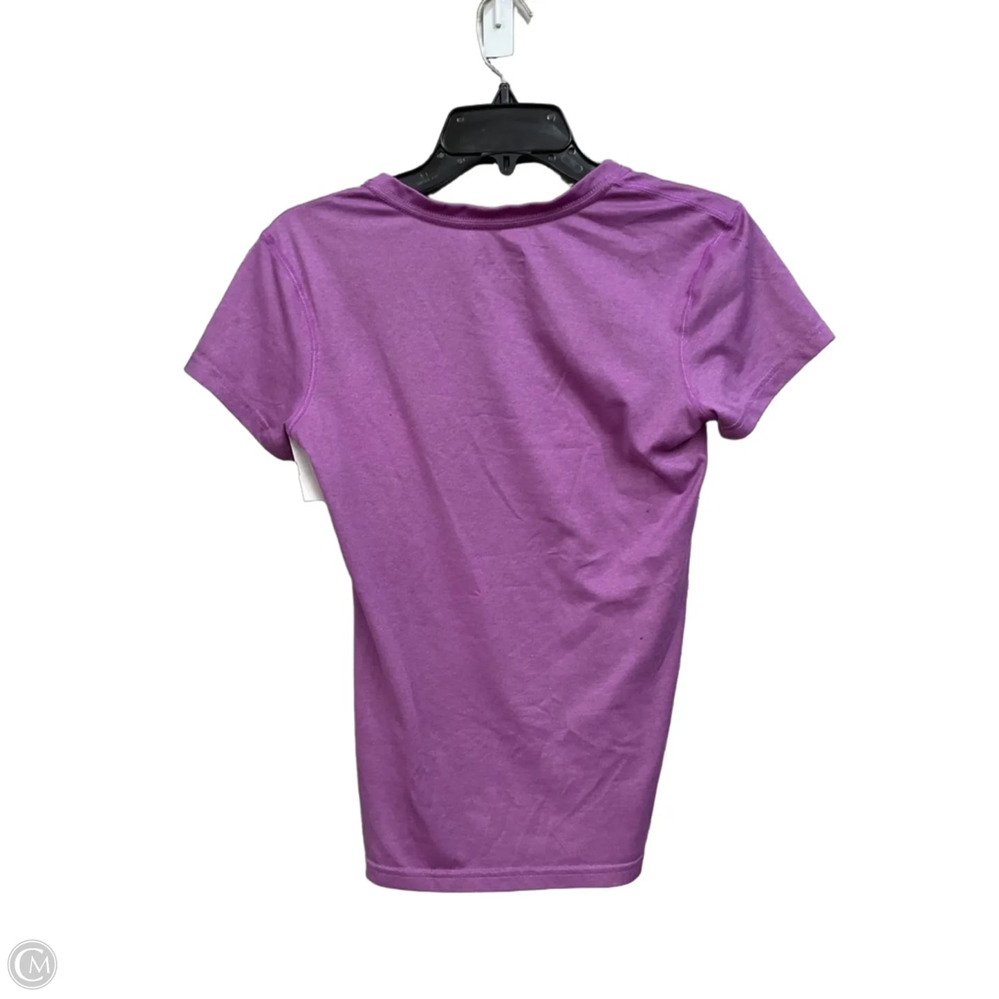 Athletic Top Short Sleeve By Nike Apparel In Purple, Size: S