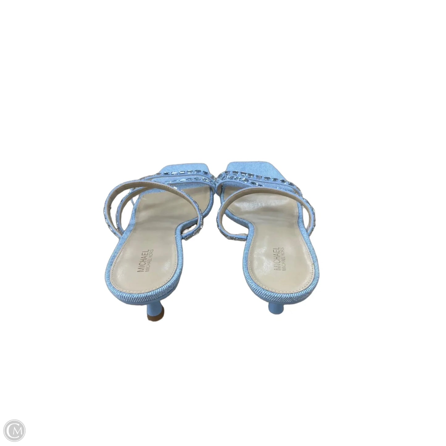 Shoes Heels Kitten By Michael By Michael Kors In Blue, Size: 9.5