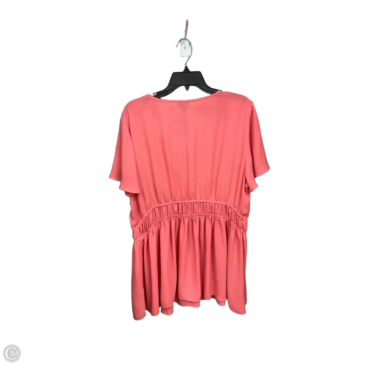 Top Short Sleeve By Torrid In Pink, Size: 2x