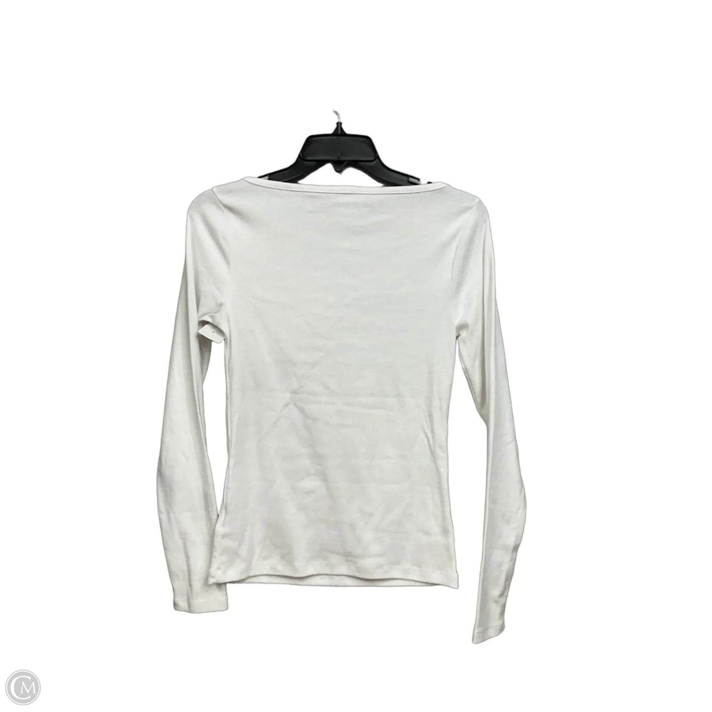 Top Long Sleeve Basic By Old Navy In White, Size: S