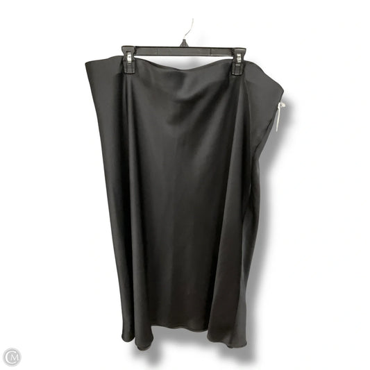 Skirt Midi By Worthington In Black, Size: 2x