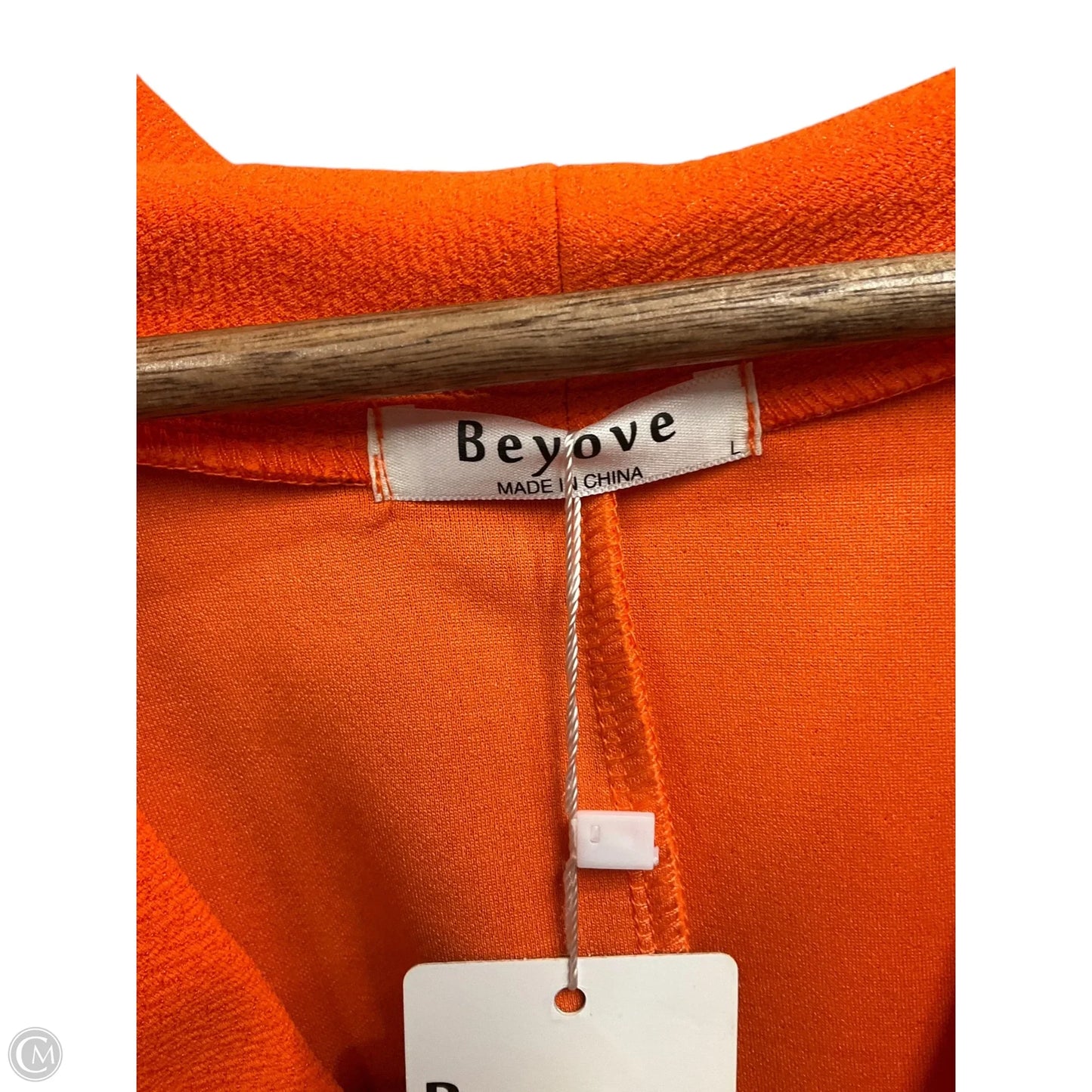 Blazer By Clothes Mentor In Orange, Size: L