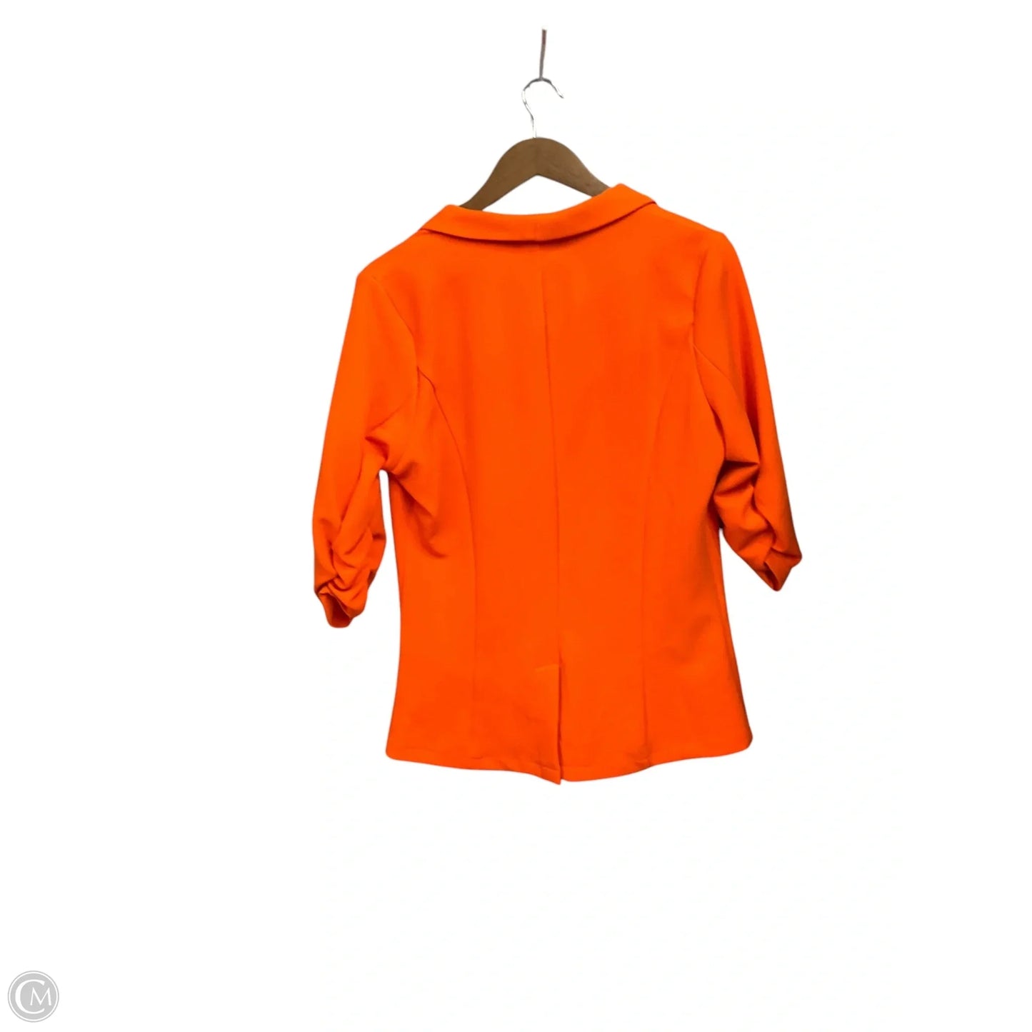 Blazer By Clothes Mentor In Orange, Size: L