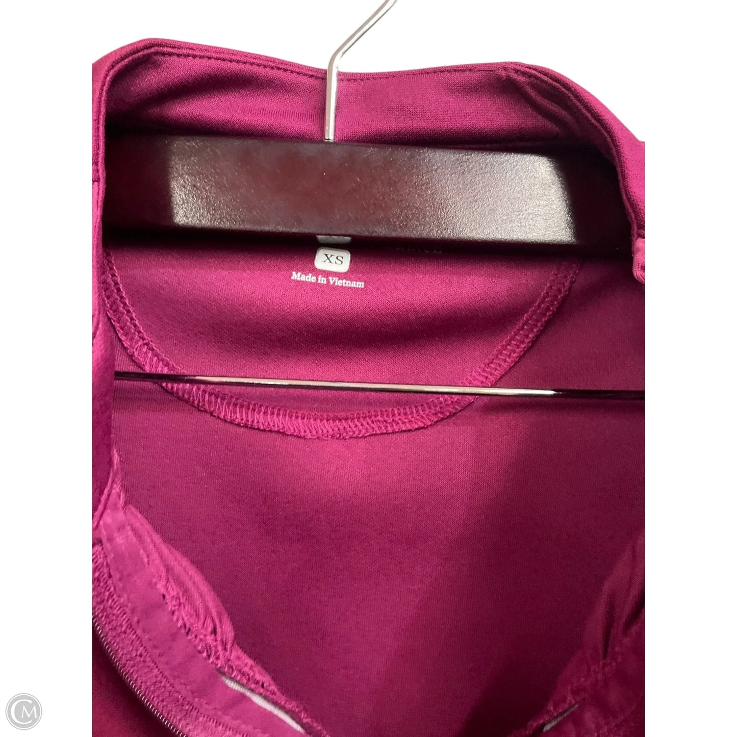 Jacket Other By Clothes Mentor In Maroon, Size: Xs