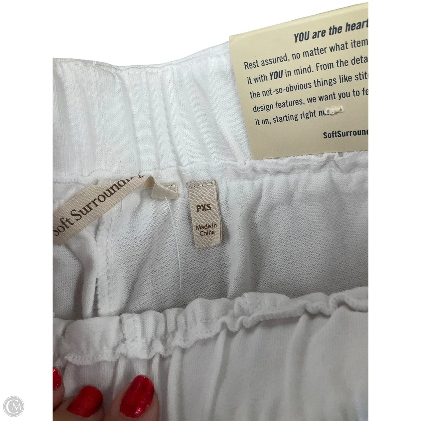 Capris By Soft Surroundings In White, Size: 0