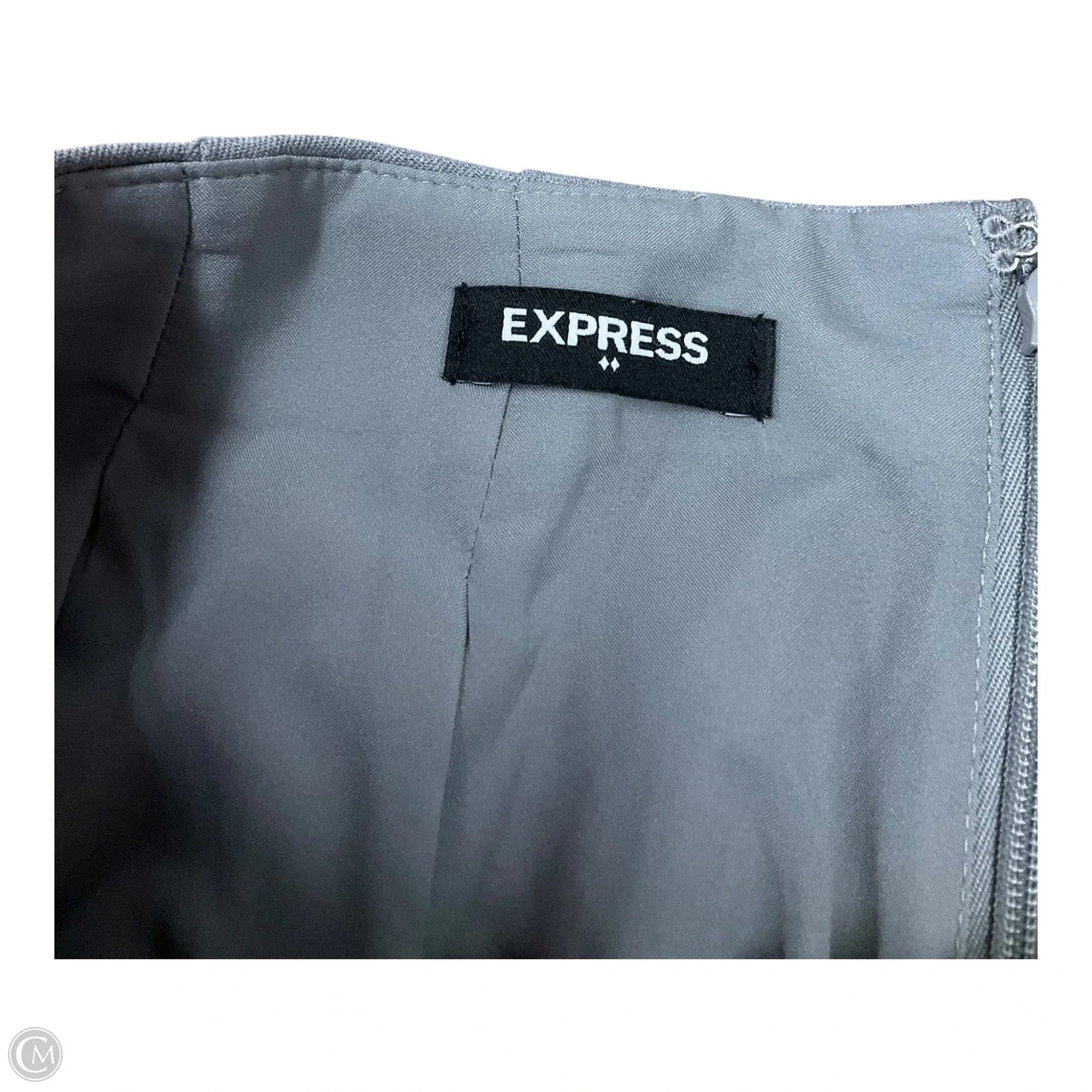 Skirt Mini & Short By Express In Grey, Size: S