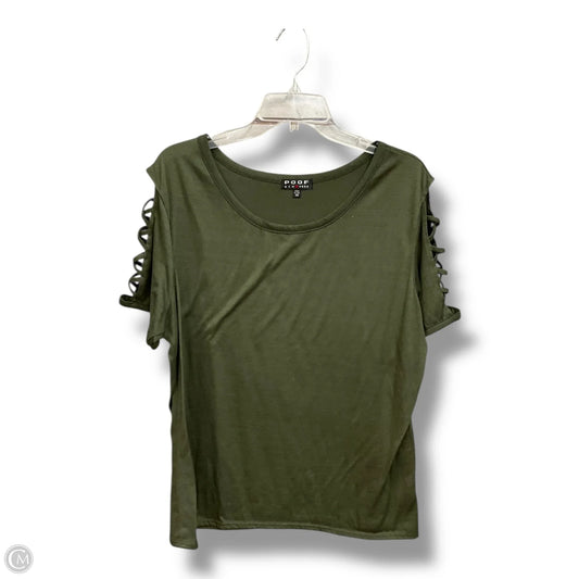 Top Short Sleeve By Clothes Mentor In Green, Size: 3x