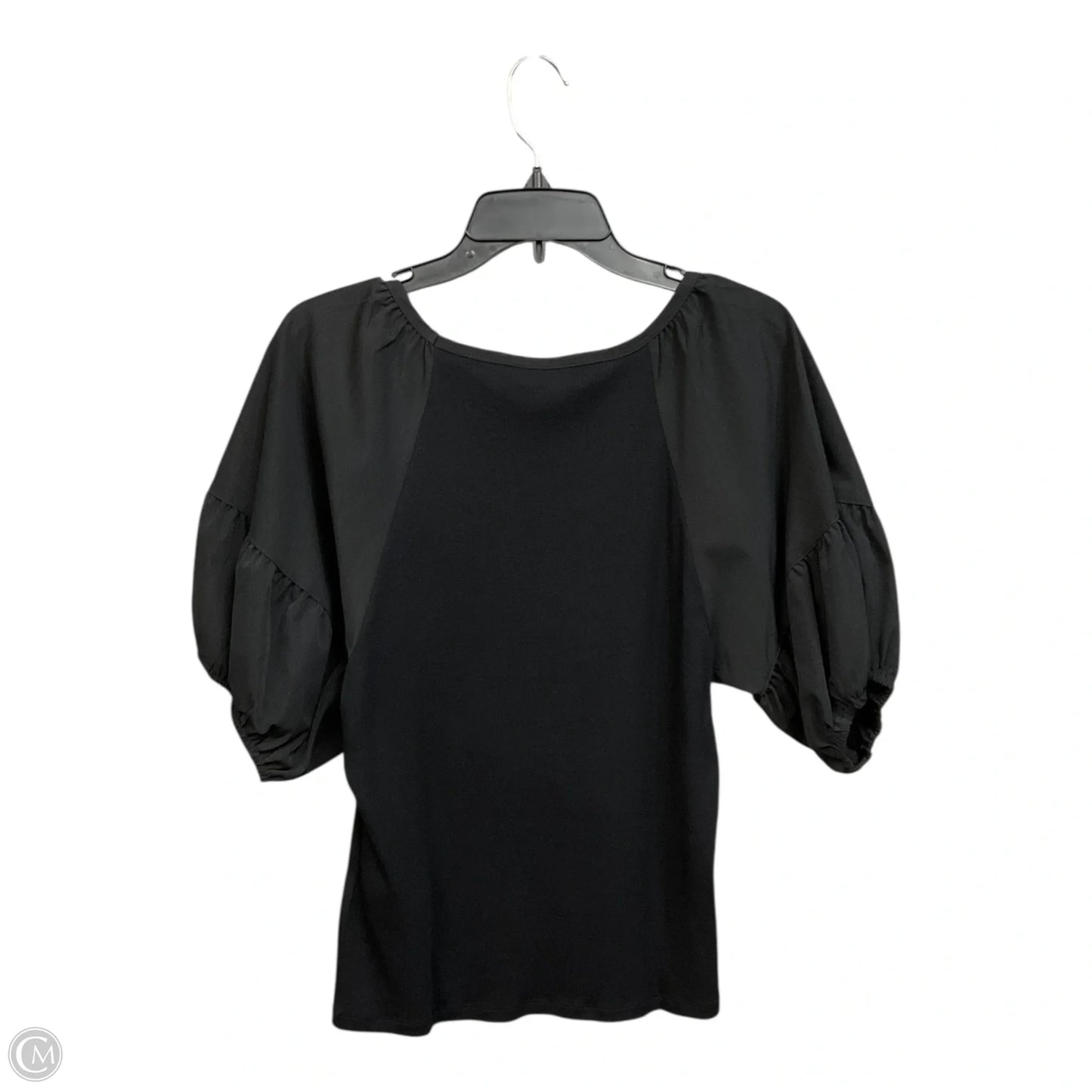 Top Short Sleeve By Clothes Mentor In Black & Blue, Size: Xl