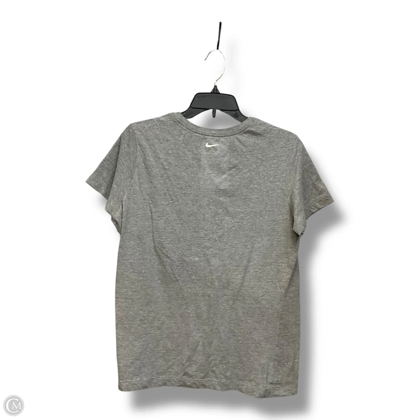 Athletic Top Short Sleeve By Nike Apparel In Grey, Size: Xl