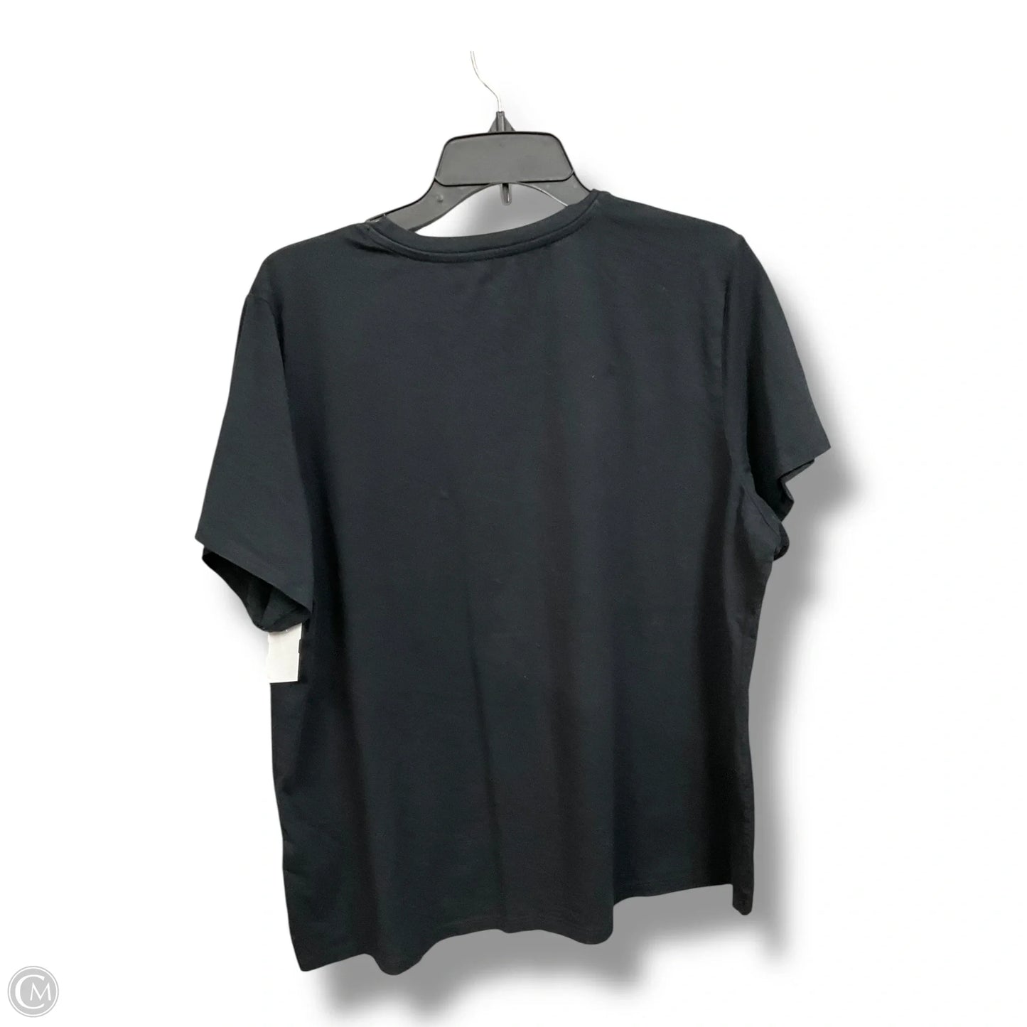 Top Short Sleeve By Calvin Klein Performance In Black, Size: 2x