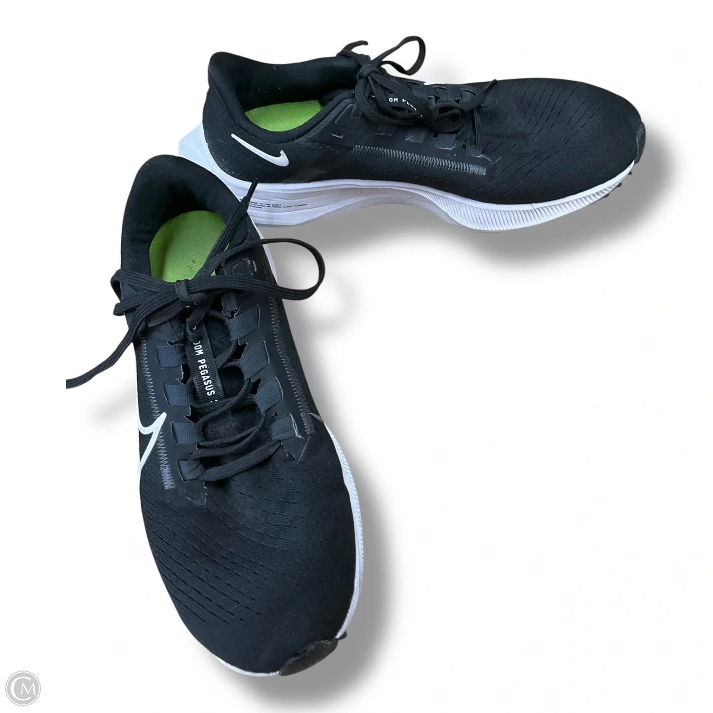 Shoes Athletic By Nike Apparel In Black, Size: 8