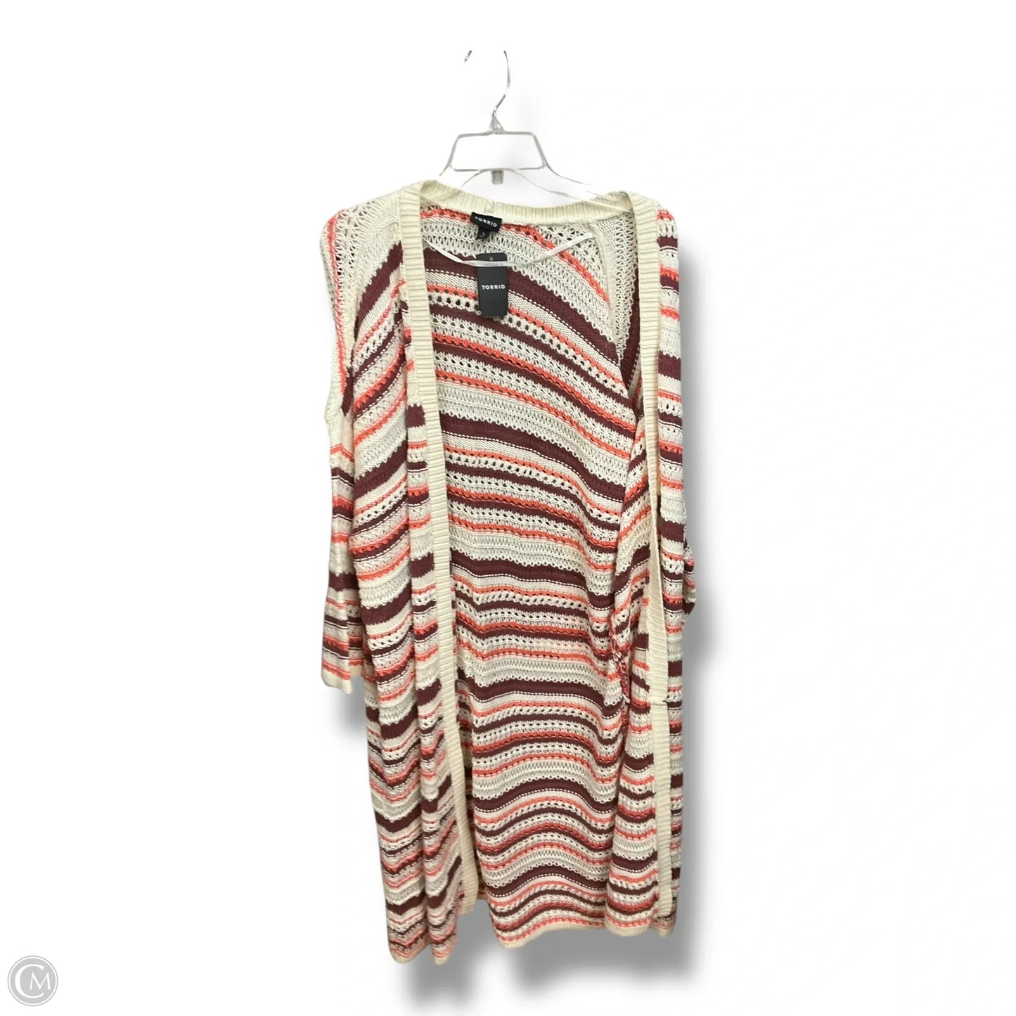 Cardigan By Torrid In Multi-colored, Size: 3x