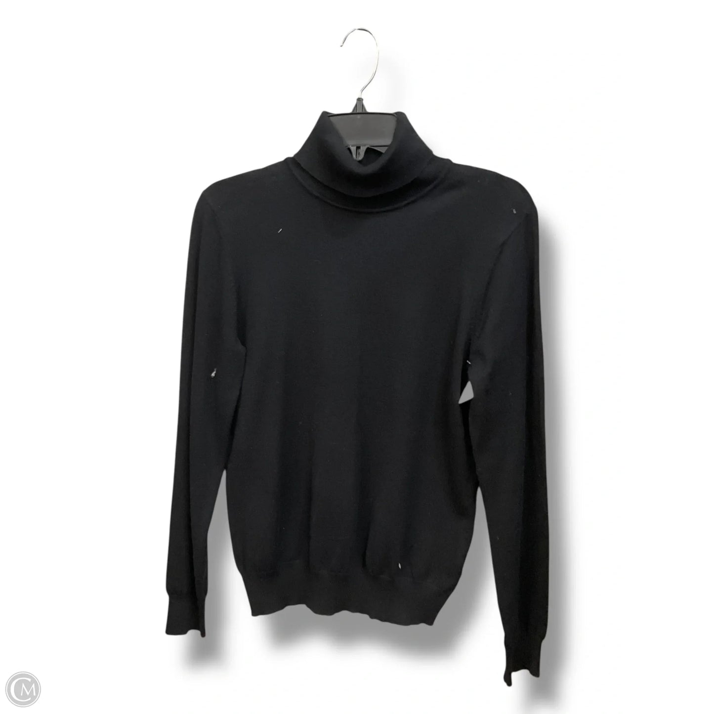 Top Long Sleeve By Madison In Black, Size: M