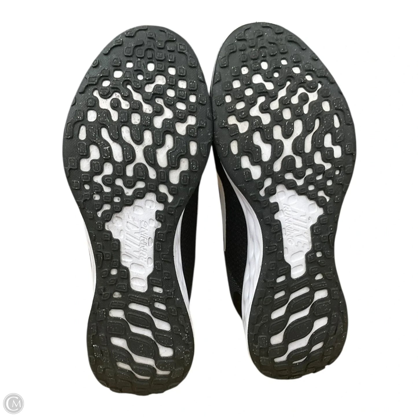 Shoes Athletic By Nike Apparel In Black & White, Size: 10