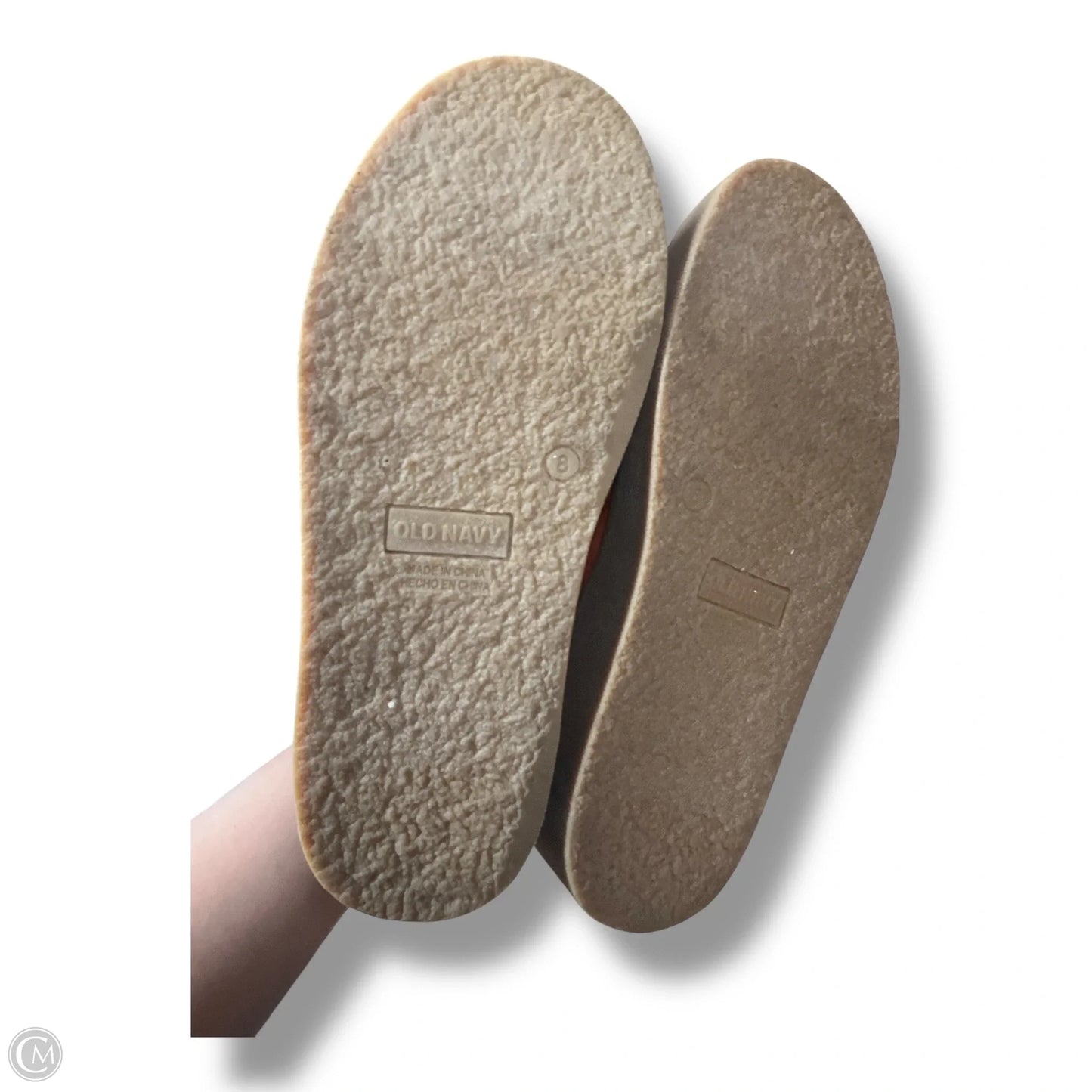 Boots Ankle Heels By Old Navy In Brown, Size: 8