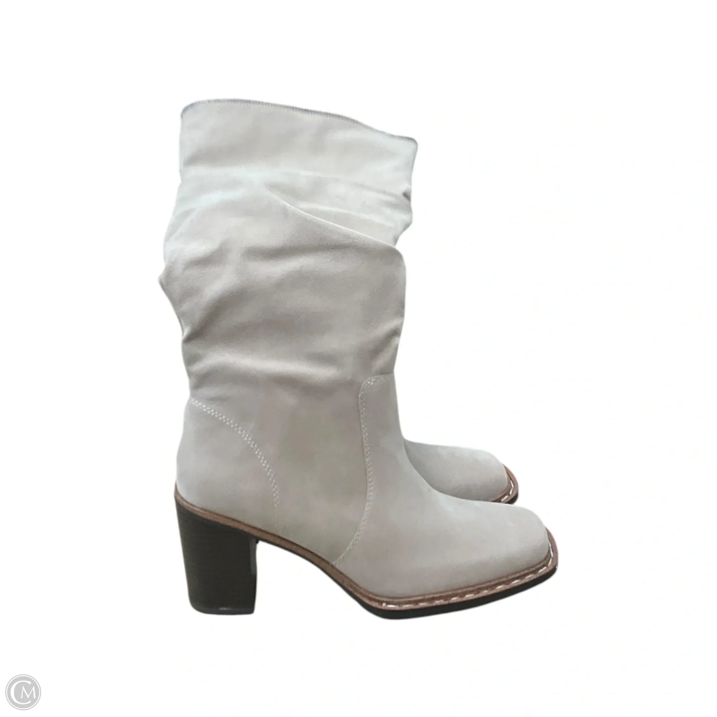 Boots Mid-calf Heels By Maurices In Tan, Size: 6