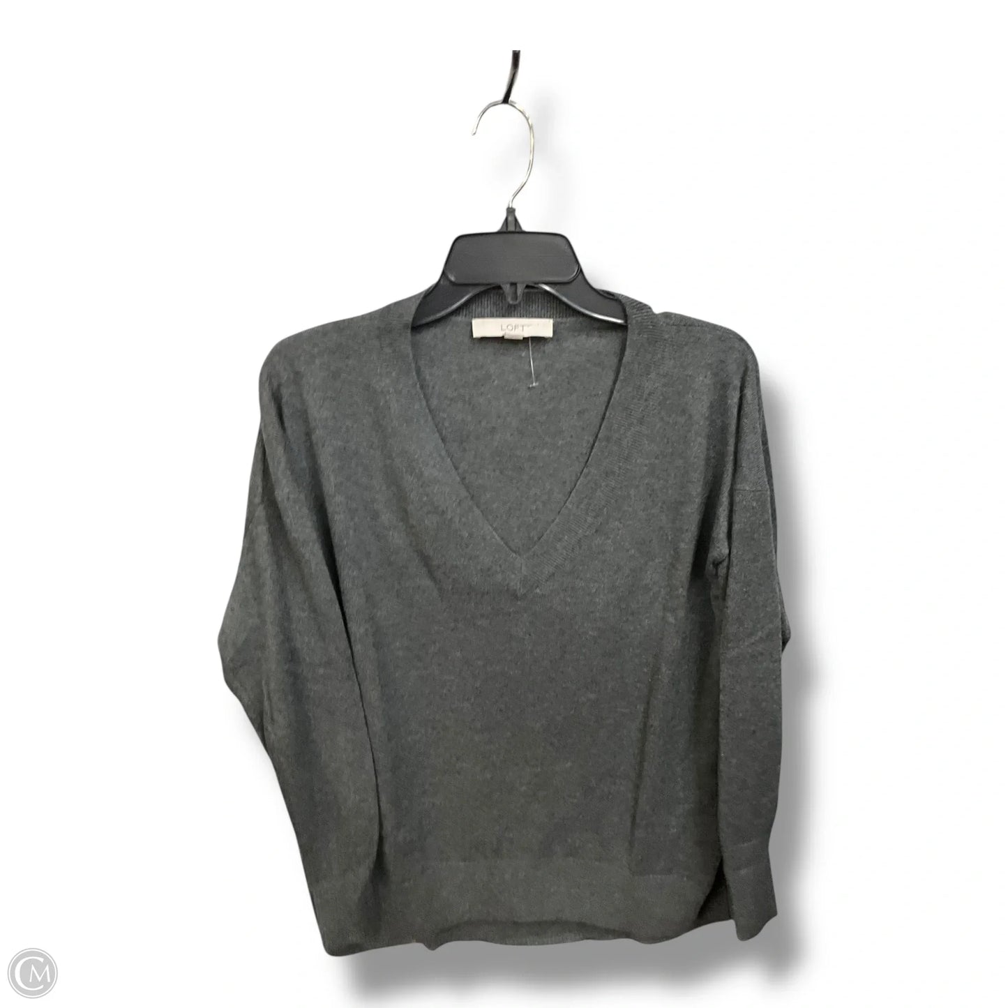 Sweater By Loft In Grey, Size: S