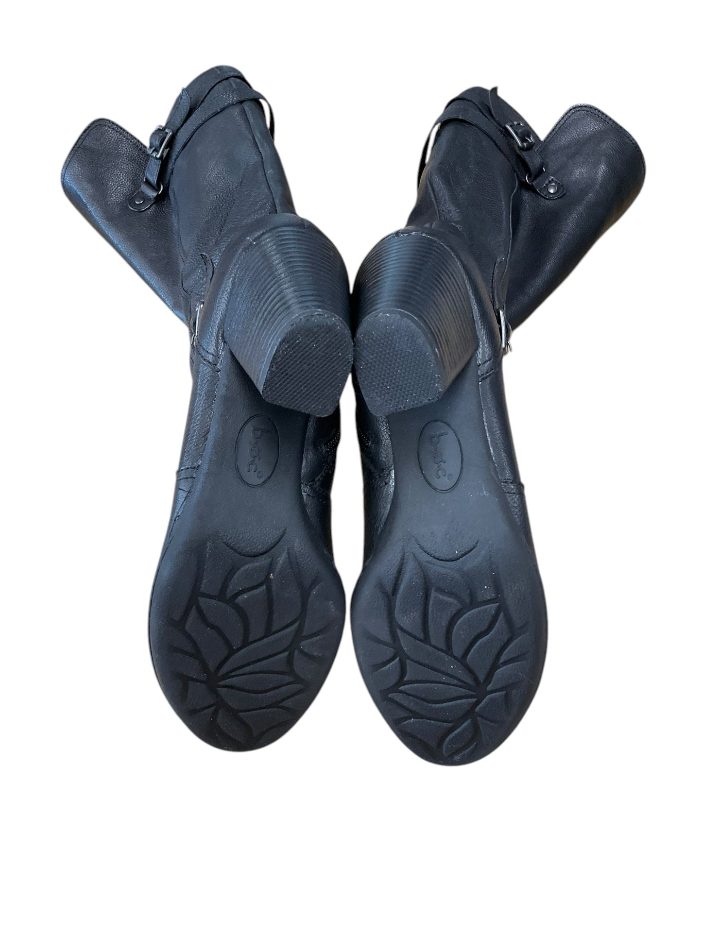 Boots Mid-calf Heels By Boc In Black, Size: 8