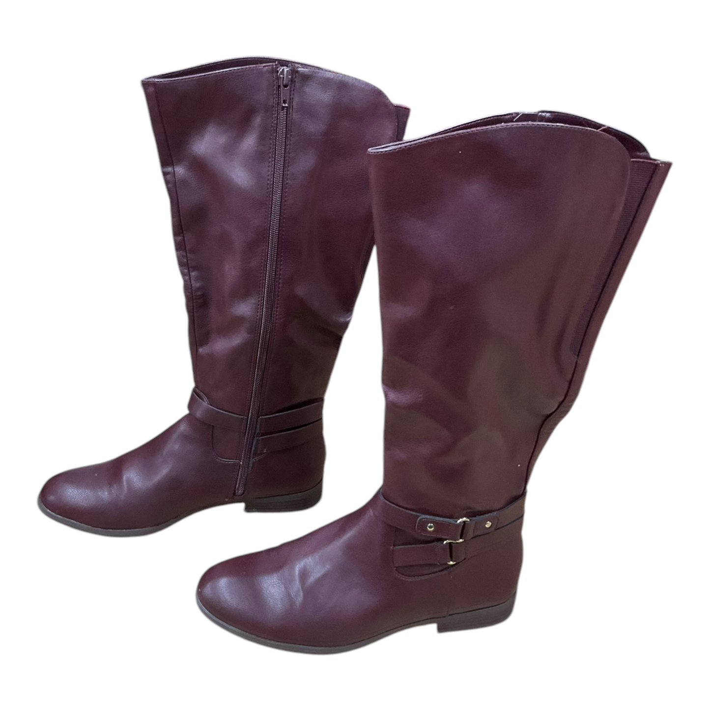 Boots Mid-calf Flats By Style And Company Size: 7.5