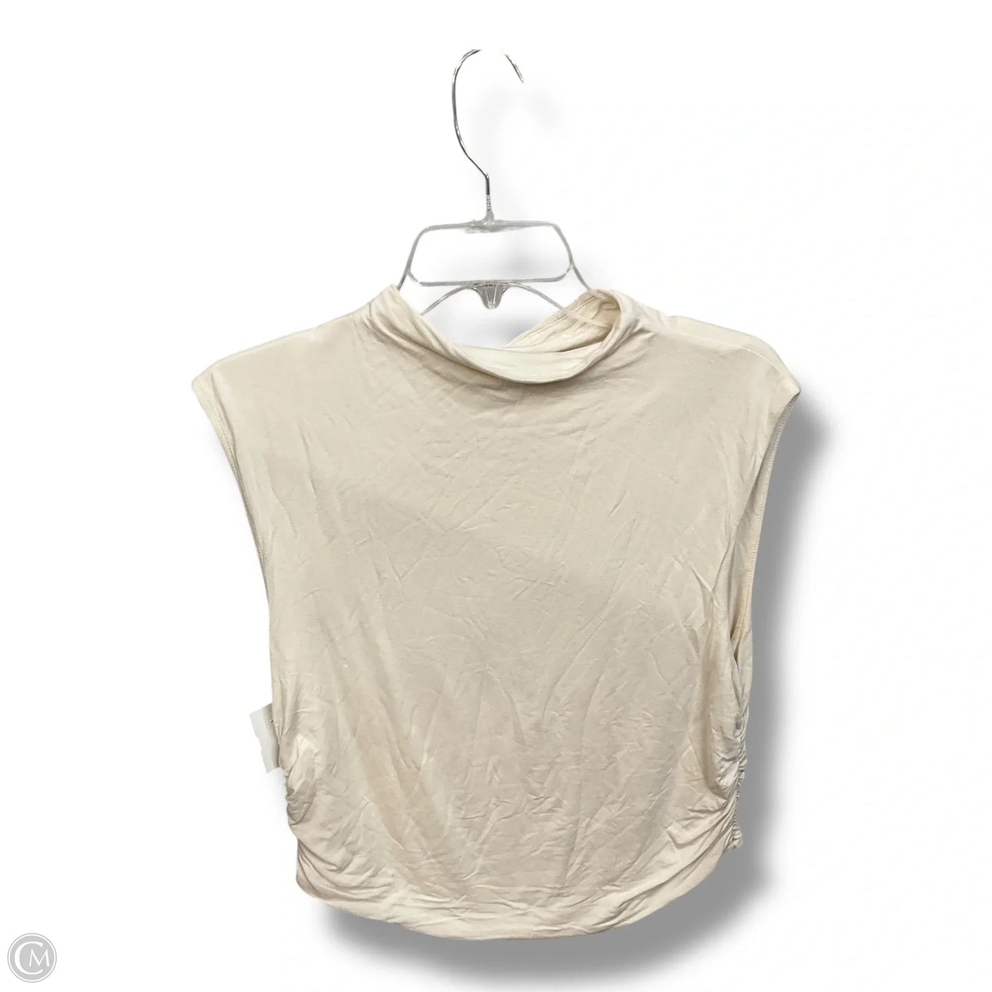 Top Sleeveless By A New Day In Beige, Size: Xl