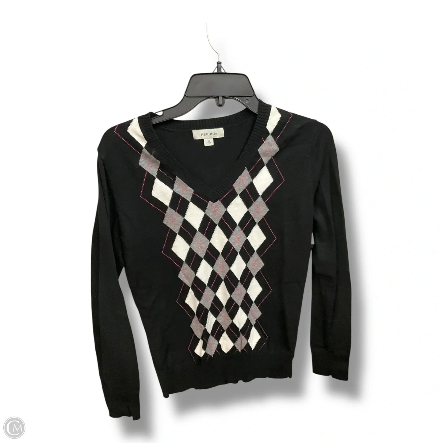 Top Long Sleeve By Croft And Barrow In Red, Size: S
