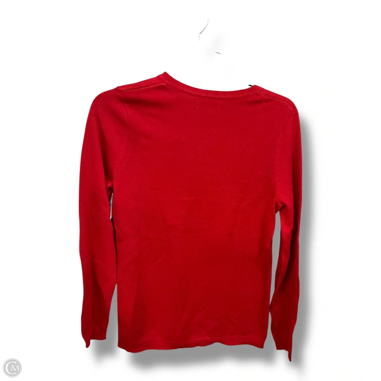 Top Long Sleeve By Croft And Barrow In Red, Size: S