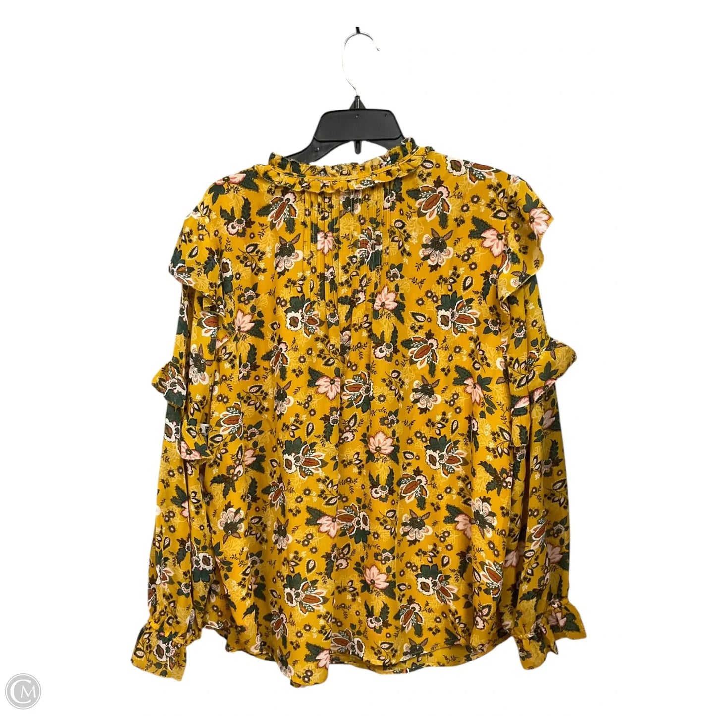Top Long Sleeve By Lane Bryant In Floral Print, Size: 2x