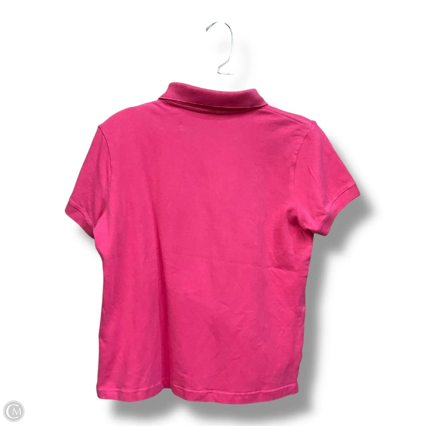 Top Short Sleeve Designer By Lilly Pulitzer In Pink, Size: L