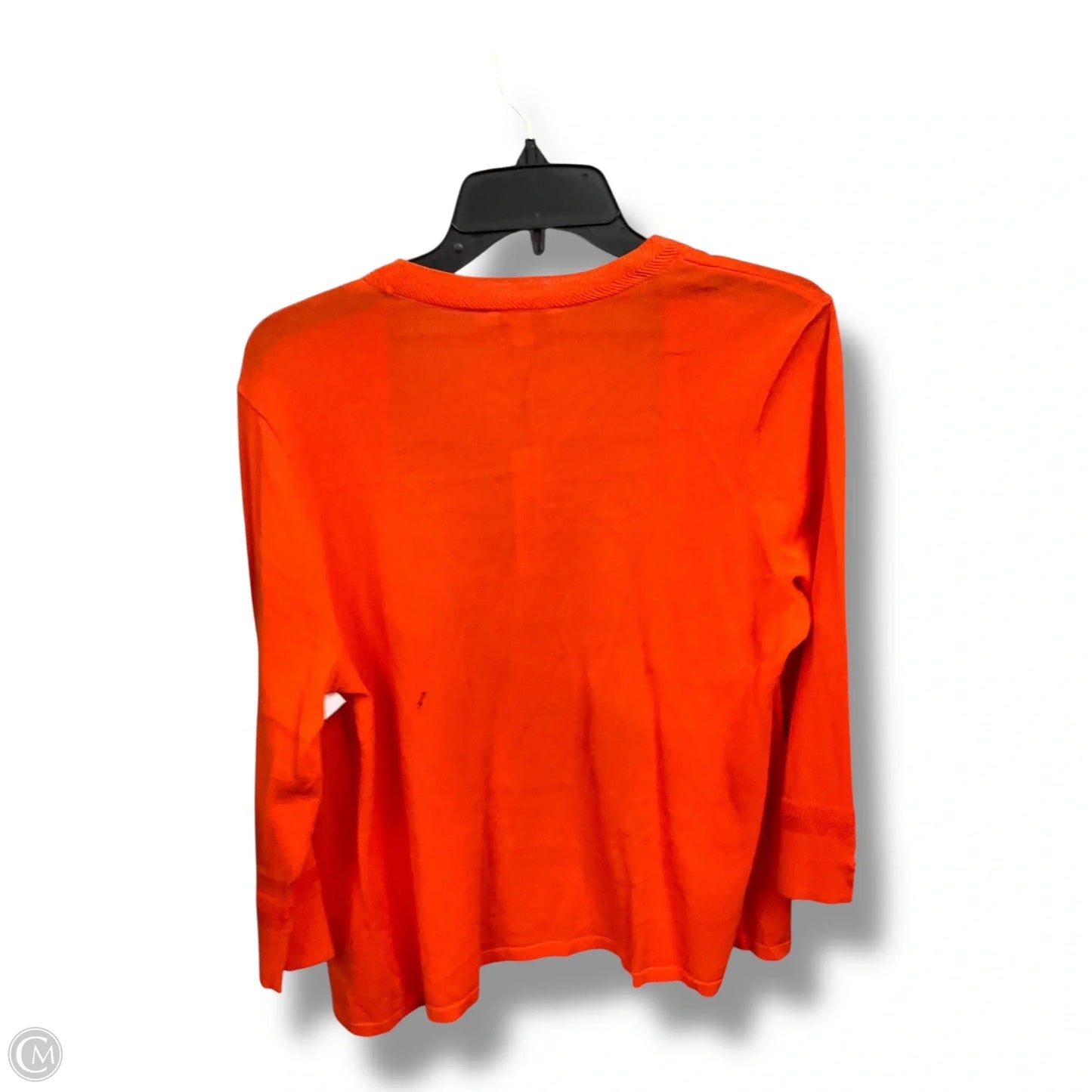 Cardigan By Chicos In Orange, Size: M