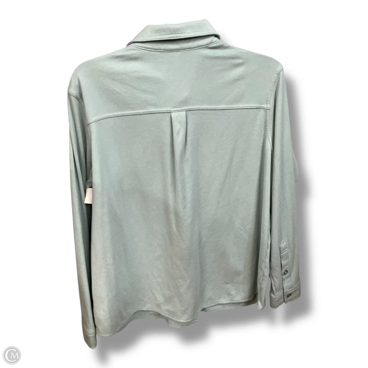 Blouse Long Sleeve By 32 Degrees In Blue, Size: L