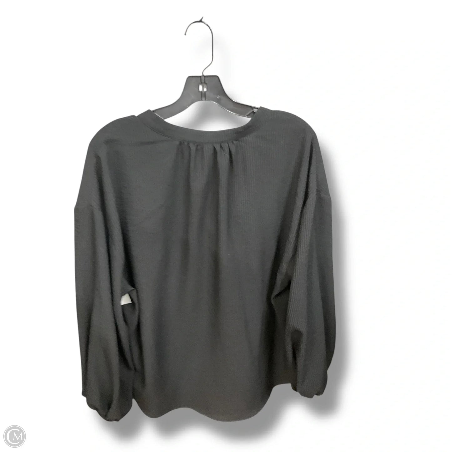 Blouse Long Sleeve By Anne Klein In White, Size: Xxl