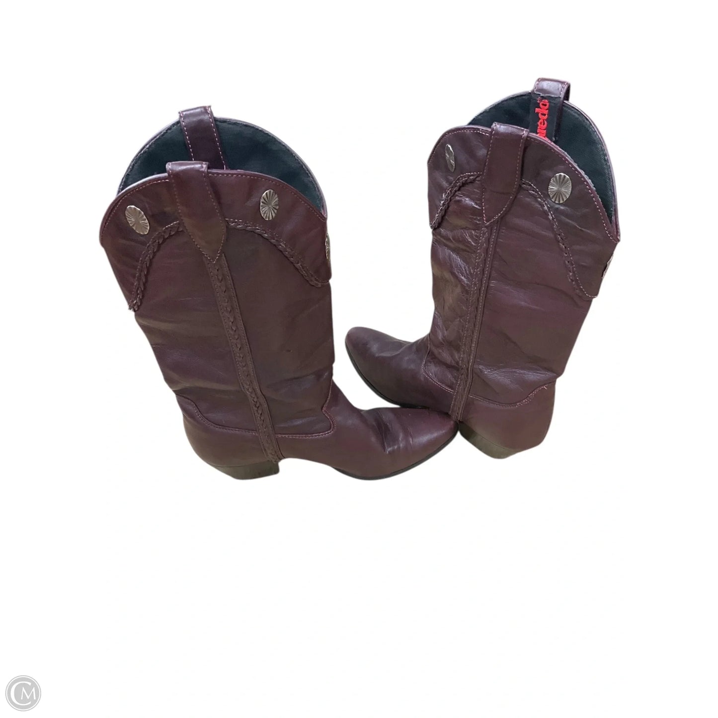 Boots Western By Laredo In Maroon, Size: 8