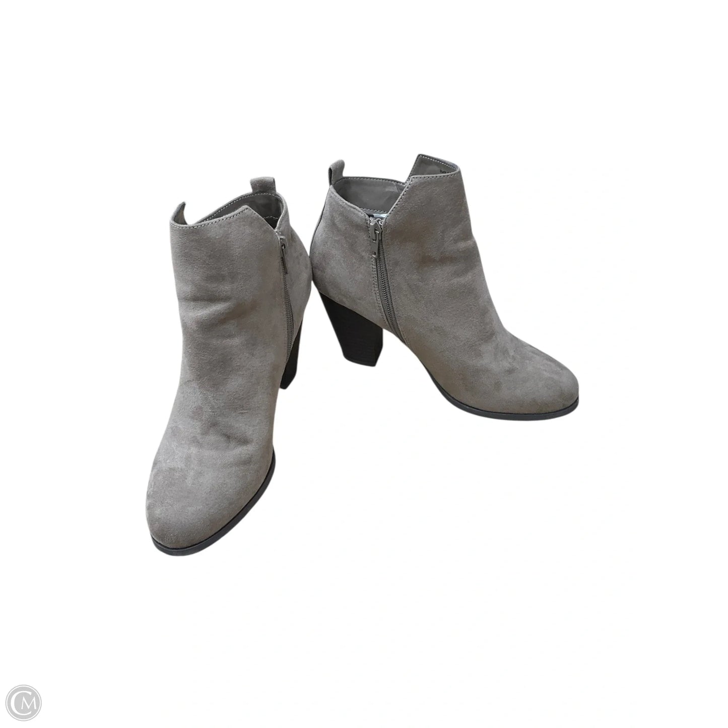 Boots Ankle Heels By Call It Spring In Beige, Size: 7.5