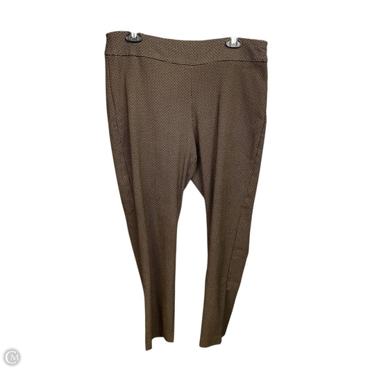 Pants Dress By Dana Buchman In Black & Brown, Size: 12